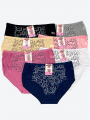 6x Majtki bawełniane z drukami