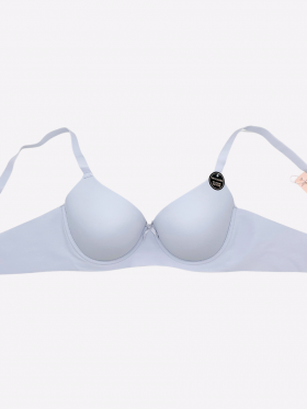 Gładkie bezszwowe biustonosz z fiszbinami miseczka B