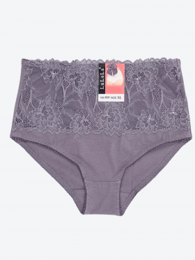 Majtki koronkowe z wysoki stanem