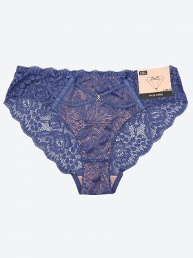 Koronkowe majtki z ozdobny paskami