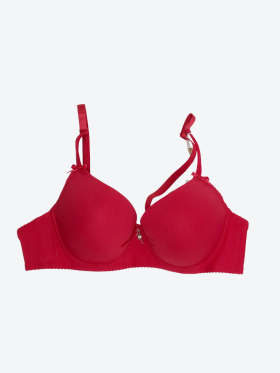 Biustonosz klasyczny usztywniany z kokardką rozmiar C