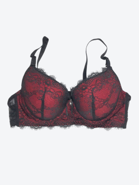 Biustonosz koronkowy seksowny elegancki stanik usztywniany rozmiar D