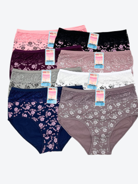 6X bawełnianych majtek damskich komfort na co dzień