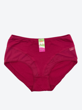 Wygodne majtki bawełniane z siatką klasyczne
