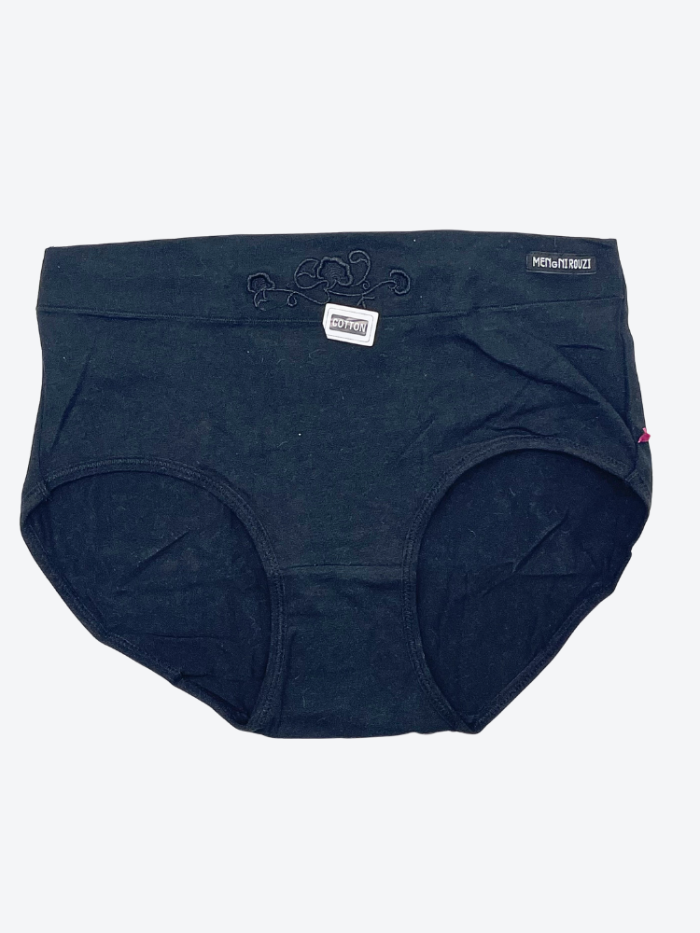 Gładkie figi damskie bawełniane klasyczne rozmiar XL