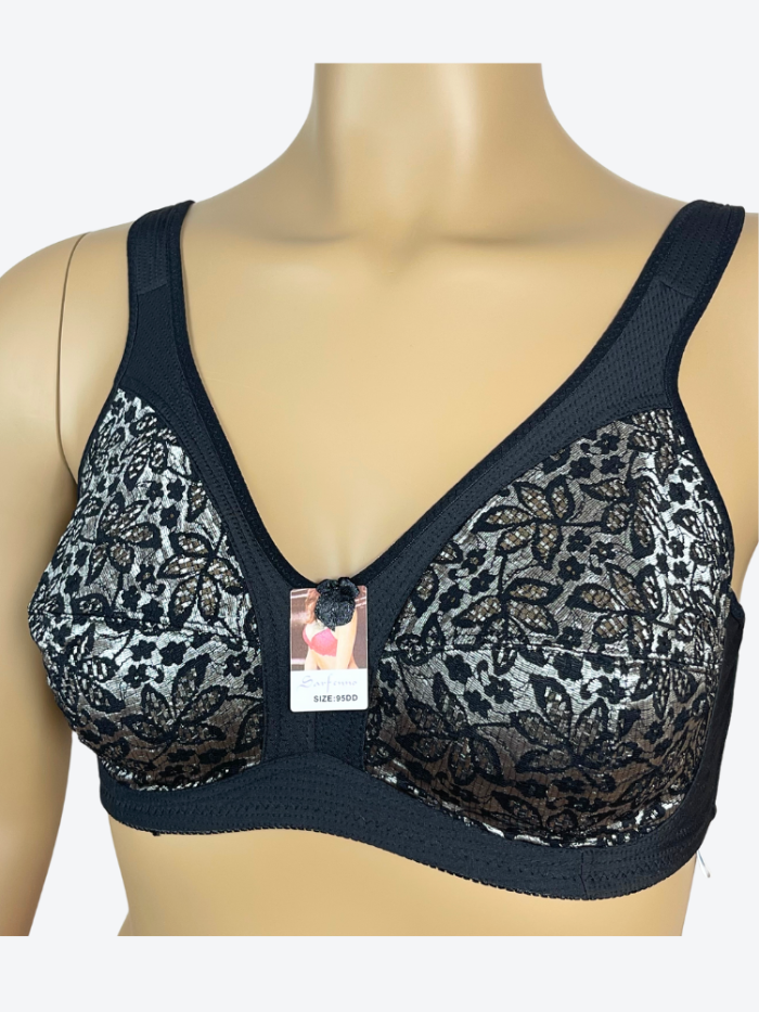 Miękki biustonosz koronkowe miseczkę C-D